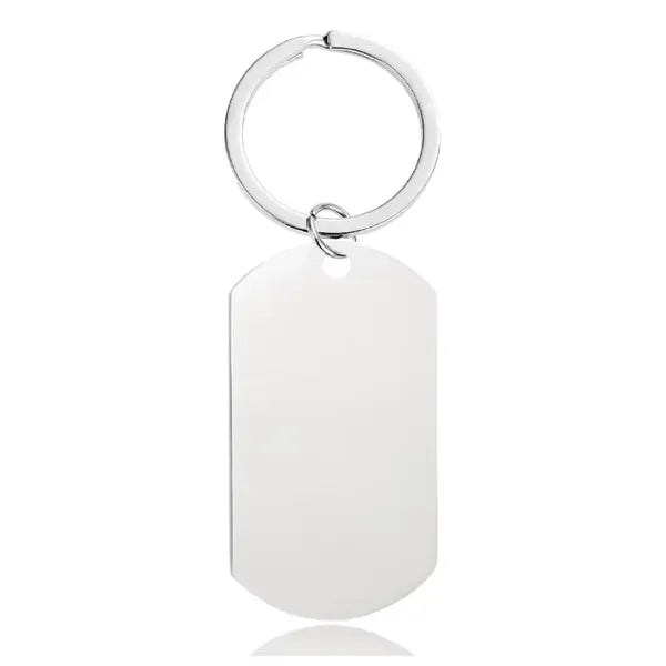 Laser Metal Keychain