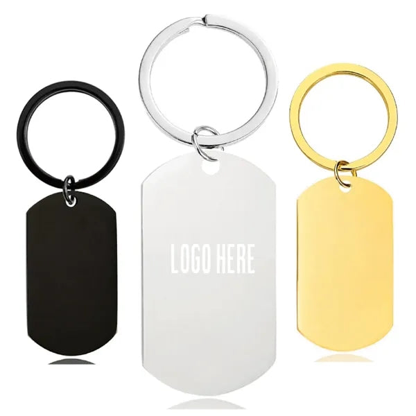 Laser Metal Keychain