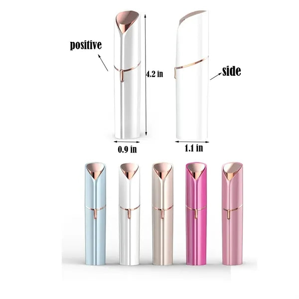 Painless Electric Double-Blade Hair Removal Device