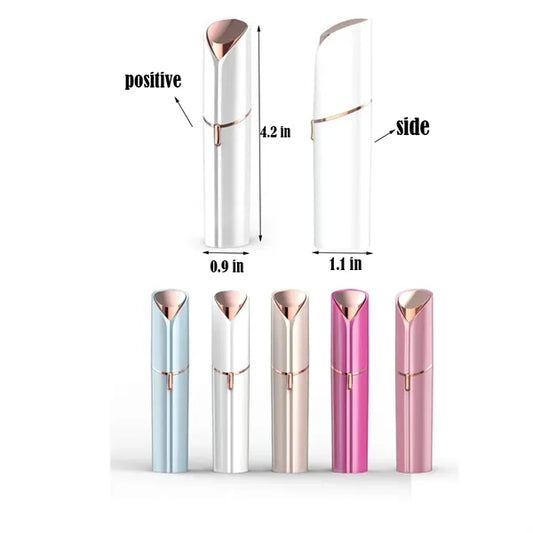 Painless Electric Double-Blade Hair Removal Device