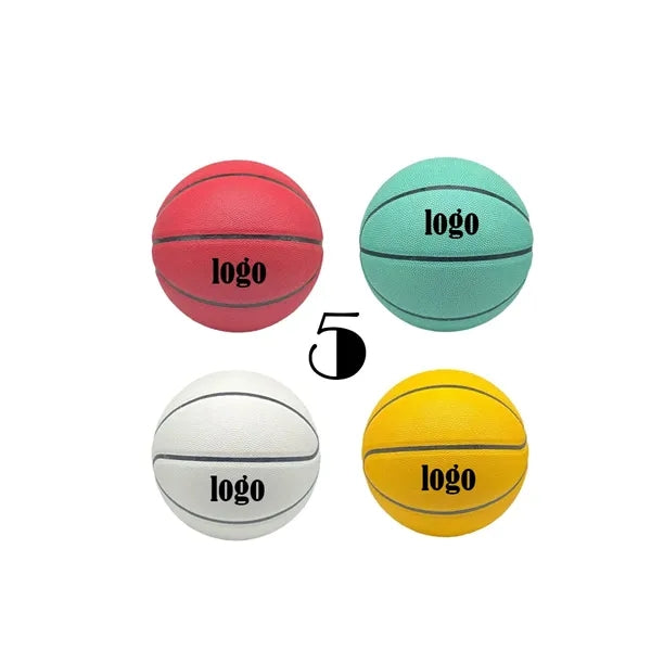 High-quality Moisture-absorbing PU Youth Size 5 Basketball