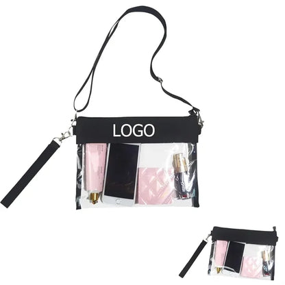Clear Stadium Approved PVC Crossbody Bag