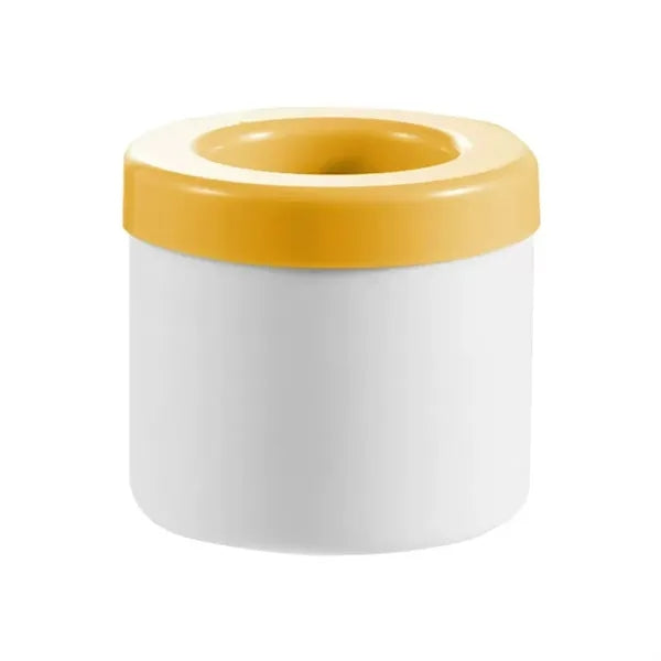 3D Decompress Cylinder Silicone Ice Cube Bucket Mold Cup