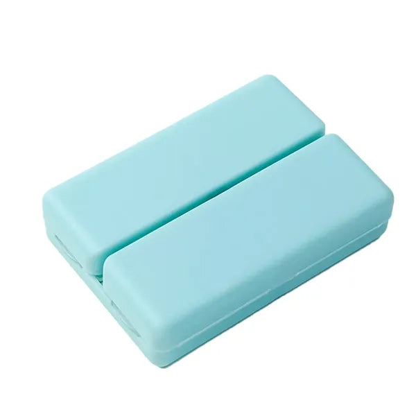 Portable Magnetic Foldable Travel Pill Organizer Case Box