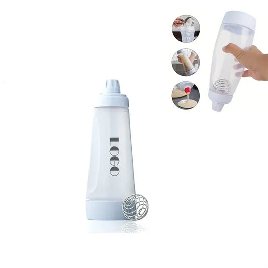 Graduated Hand-cranked Batter Mixing Bottle