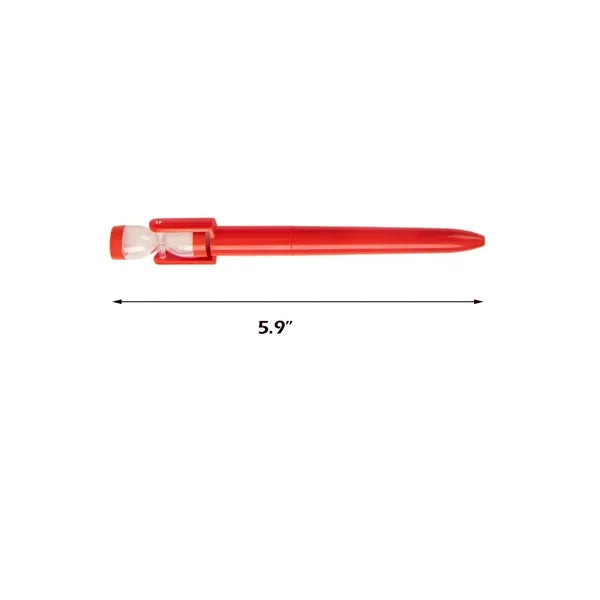 Stress-Relieving Ballpoint Pen with Hourglass for Time