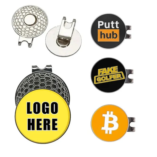 Exquisite Metal Commemorative Badge for Golf Caps