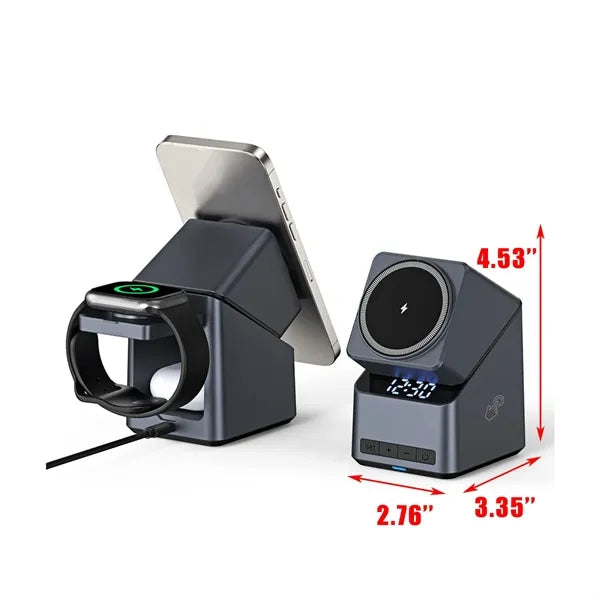 Magnetic 3-in-1 Wireless Charging Stand