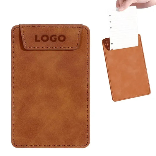 PU Leather Magnetic Menu Holder