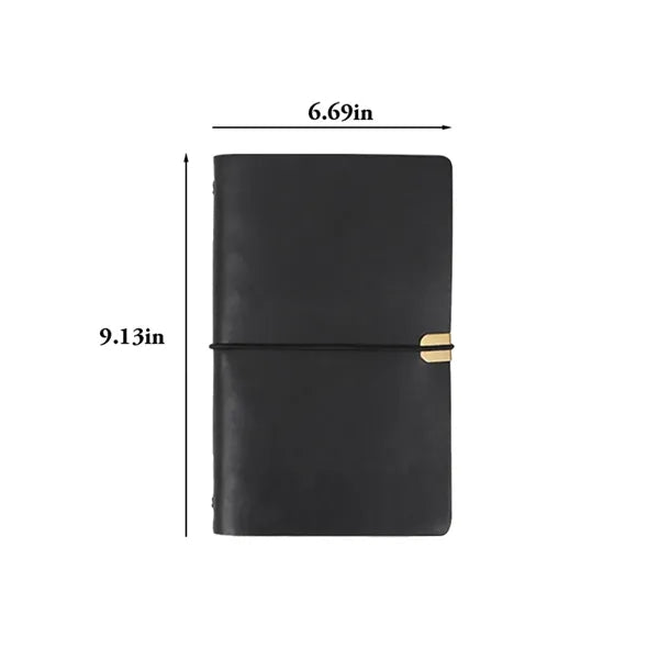 Vintage Soft Leather Loose-leaf A5 Notebook