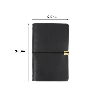 Vintage Soft Leather Loose-leaf A5 Notebook