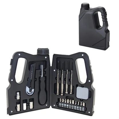21-Piece Oil Can-Shaped Tool Kit