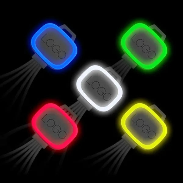 4-in-1 LED Charging Cable