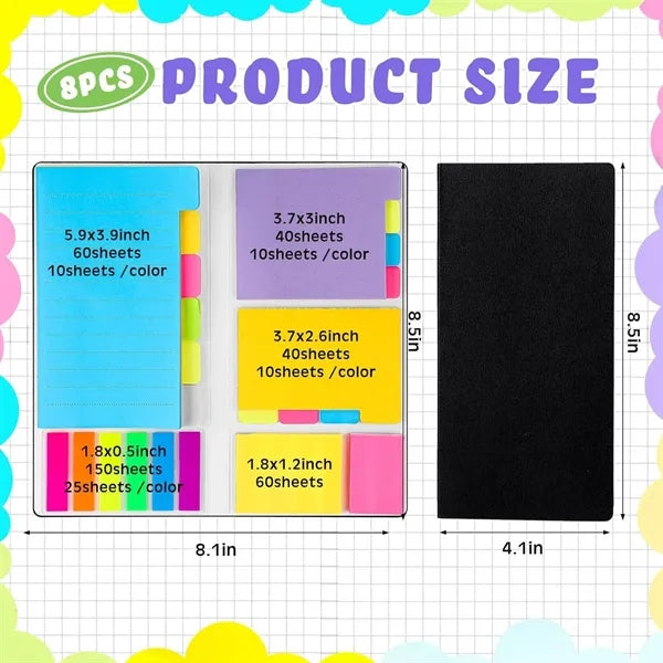 Multicolor Sticky Note Set