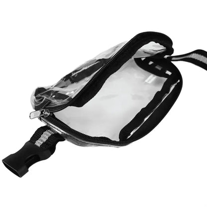 Soft TPU Crossbody Clear Stadium Sling Fanny Waist Pack