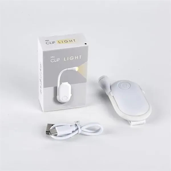 USB Rechargeable Reading Light With 3 Tone Adjustability