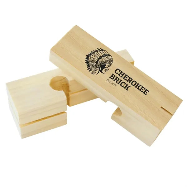 Pair Of Wood Line Block