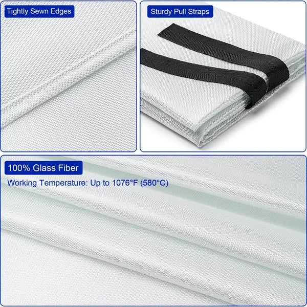 40x40 Inches Fire Blankets Emergency For Home And Kitchen