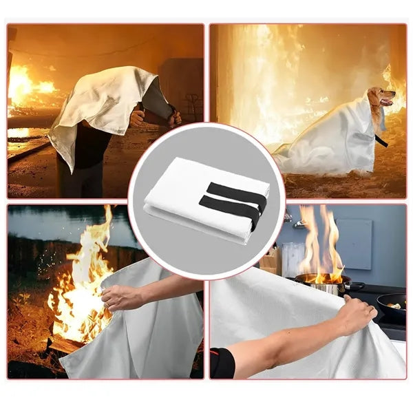 40x40 Inches Fire Blankets Emergency For Home And Kitchen