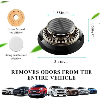 Car Air Freshener With Solar Panel