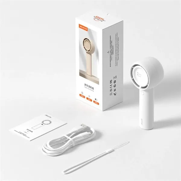 Mini Bladeless Handheld Fan - USB Rechargeable & Portable