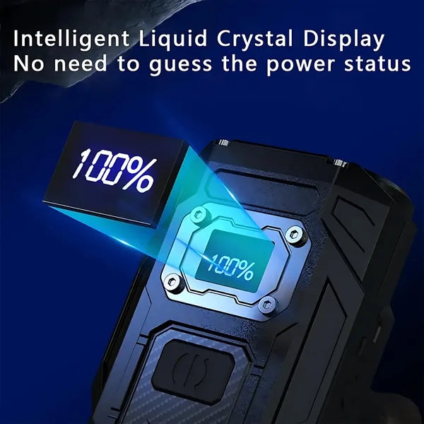 Waterproof Working Flashlight — Rechargeable & Portable