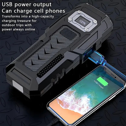 Waterproof Working Flashlight — Rechargeable & Portable
