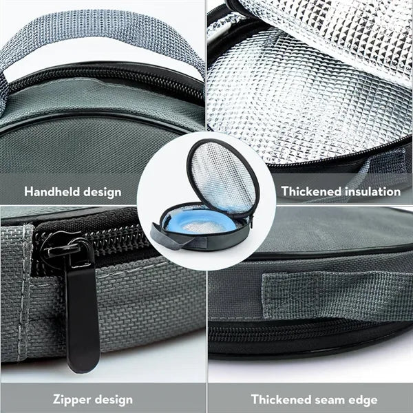 Round Insulated Bag for Outdoor Travel