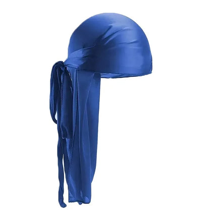 Adjustable Satin Pirate Headscarf - Lightweight & Silky