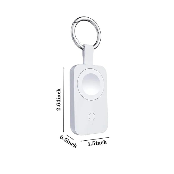 1000mAh Magnetic Wireless Power Bank Keychain for Watches