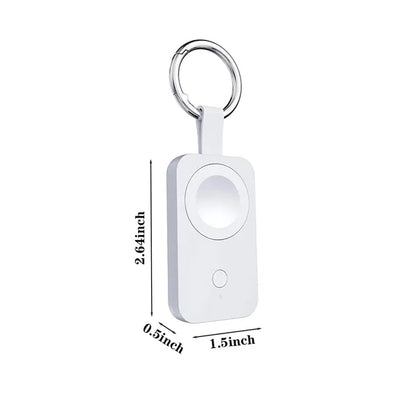 1000mAh Magnetic Wireless Power Bank Keychain for Watches