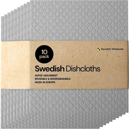 Super Absorbent Swedish Dishcloth set-10pc