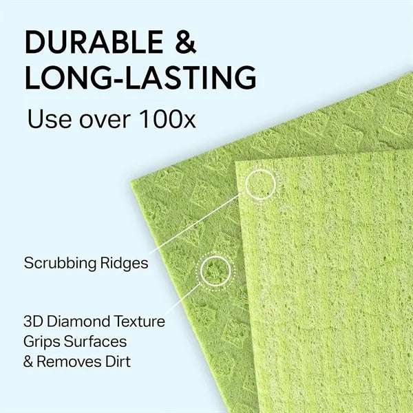 Super Absorbent Swedish Dishcloth set-10pc