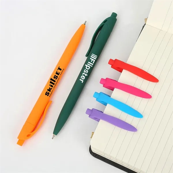 Rubberized Barrel Sleek Write Pen