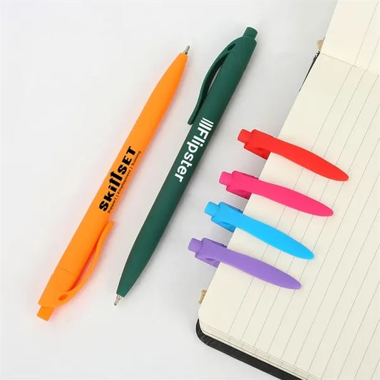 Rubberized Barrel Sleek Write Pen