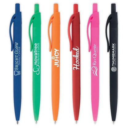 Rubberized Barrel Sleek Write Pen
