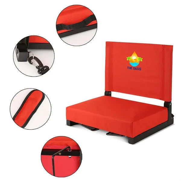 Lightweight Steel Frame Bleachers Stadium Chair