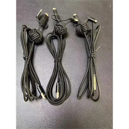 Knotted 3-in-1 Braided Charging Cable