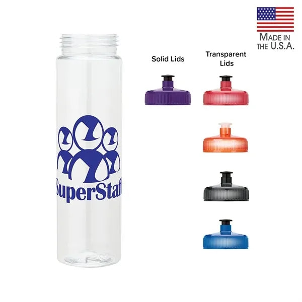 Laguna 32 oz. PET Bottle with Pull Spout Lid