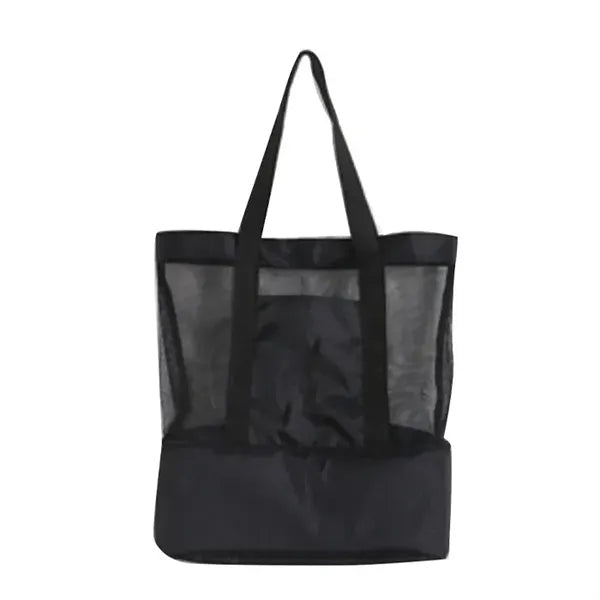 2 in 1 Mesh Beach Cooler Tote