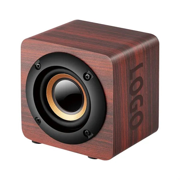 Classic Square Wooden Wireless Speaker
