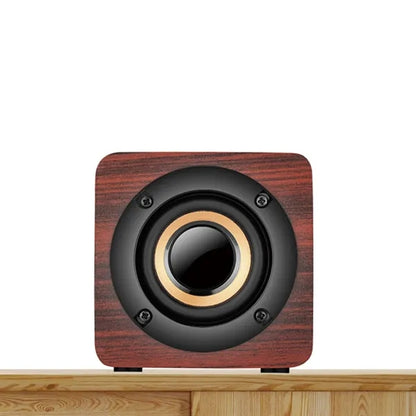 Classic Square Wooden Wireless Speaker