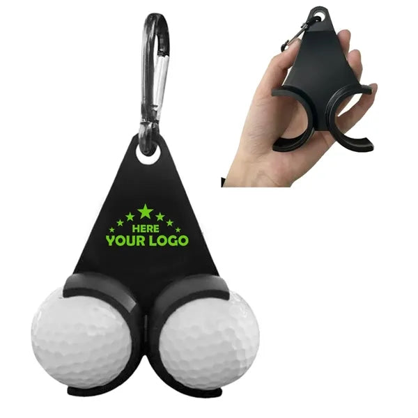 Golf Ball Holder With Clip