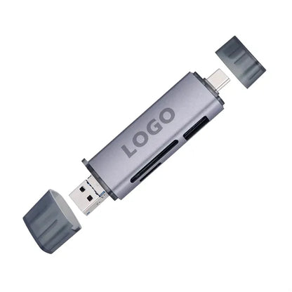 Aluminum Alloy Multi-Function Six-in-One Card Reader