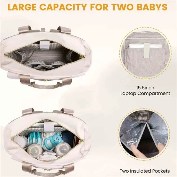 6-in-1 Multifunctional Diaper Bag