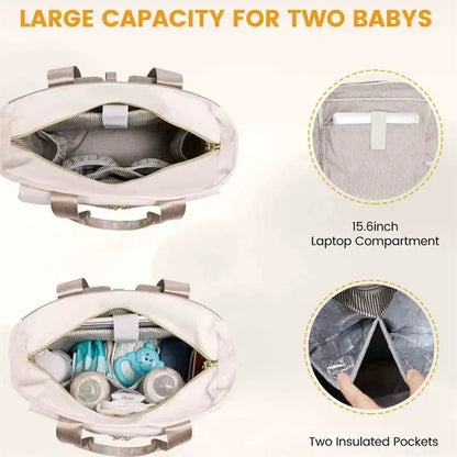 6-in-1 Multifunctional Diaper Bag