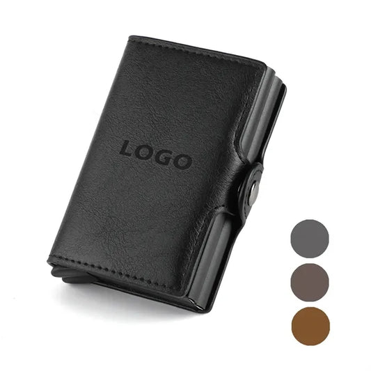 Aluminum RFID Pop Up Card wallet