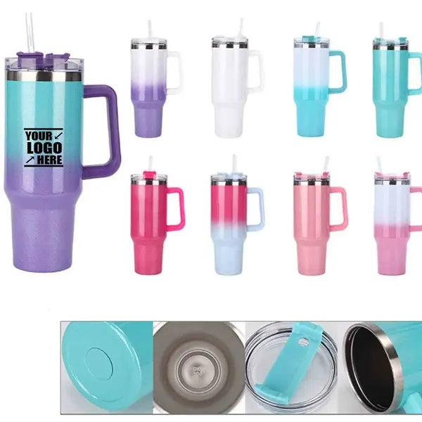 40OZ Insulated Tumbler with Handle