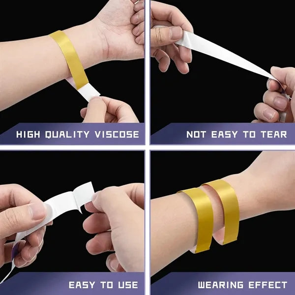 Events Colored Paper Wristbands