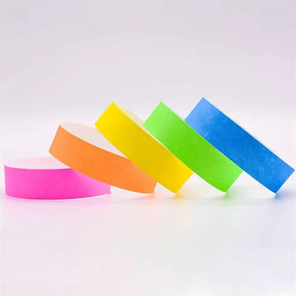 Events Colored Paper Wristbands